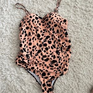 Shein one piece maternity bathing suit